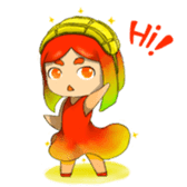 Anthropomorphic Taiwan mango sticker #5823682