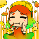 Anthropomorphic Taiwan mango sticker #5823688