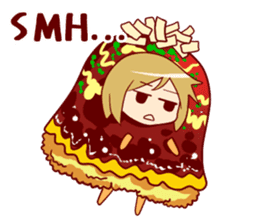 Okonomiyaki idol "Yukino" sticker #5823805