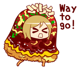 Okonomiyaki idol "Yukino" sticker #5823811