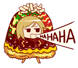 Okonomiyaki idol "Yukino" sticker #5823820