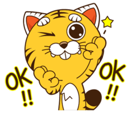 Little tiger Ye sticker #5824539