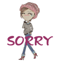 Ming's Hand-Drawn Fashion Design sticker #5825287