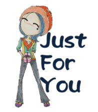 Ming's Hand-Drawn Fashion Design sticker #5825311