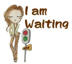 Ming's Hand-Drawn Fashion Design sticker #5825316