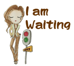 Ming's Hand-Drawn Fashion Design sticker #5825316