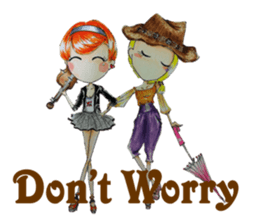 Ming's Hand-Drawn Fashion Design sticker #5825320