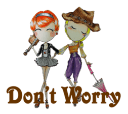 Ming's Hand-Drawn Fashion Design sticker #5825320