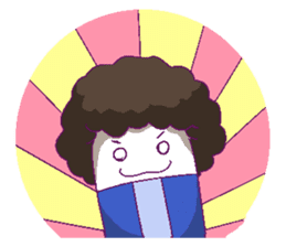 Macau Comic Festival's mascot sticker #5825705