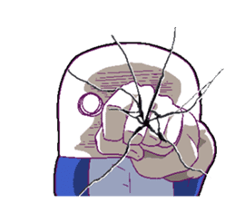 Macau Comic Festival's mascot sticker #5825708