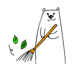 Housewife Polar Bear sticker #5825787