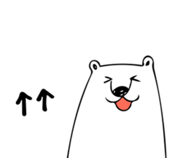 Housewife Polar Bear sticker #5825793