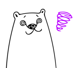 Housewife Polar Bear sticker #5825794