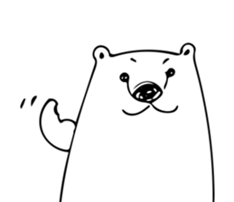 Housewife Polar Bear sticker #5825795