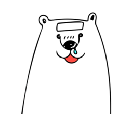 Housewife Polar Bear sticker #5825797