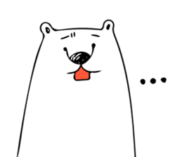 Housewife Polar Bear sticker #5825799