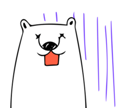 Housewife Polar Bear sticker #5825800