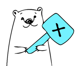 Housewife Polar Bear sticker #5825812