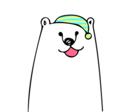 Housewife Polar Bear sticker #5825816