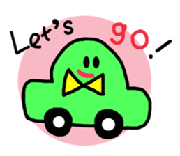 smile with ribbon sticker #5826154