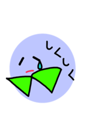 smile with ribbon sticker #5826155