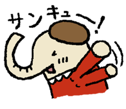 mamezo of coffee beans 3 sticker #5826828