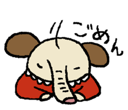 mamezo of coffee beans 3 sticker #5826846