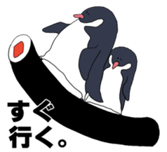 sushi Penguin2 sticker #5827033