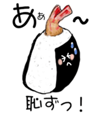 ONIGIRI no TUBUYAKI sticker #5827210