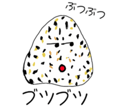 ONIGIRI no TUBUYAKI sticker #5827223