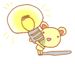 Thing 2 which looks like a bear sticker #5827273