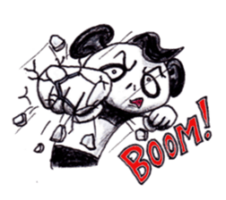 Damper Alien sticker #5827314