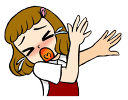 Lovely & Small(2) sticker #5827464