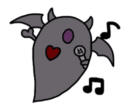 The Ghost "Hearts" sticker #5827525
