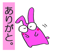 color color bunny sticker #5828028