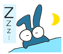 color color bunny sticker #5828040