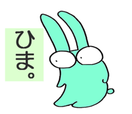 color color bunny sticker #5828041