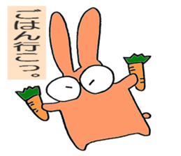 color color bunny sticker #5828043