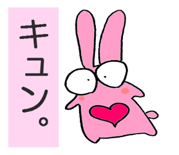 color color bunny sticker #5828046