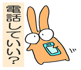 color color bunny sticker #5828049