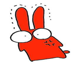 color color bunny sticker #5828050