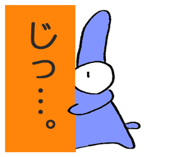 color color bunny sticker #5828051