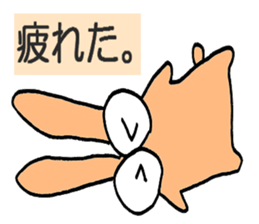 color color bunny sticker #5828054