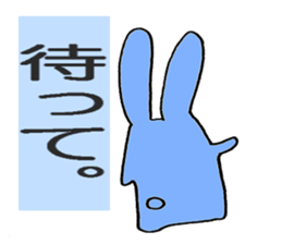 color color bunny sticker #5828057