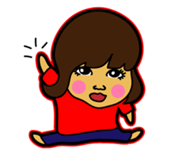 Children MAKO-chan sticker #5829156