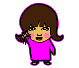 Children MAKO-chan sticker #5829157