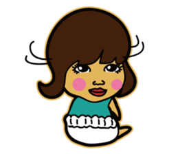 Children MAKO-chan sticker #5829175