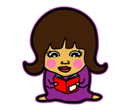 Children MAKO-chan sticker #5829180