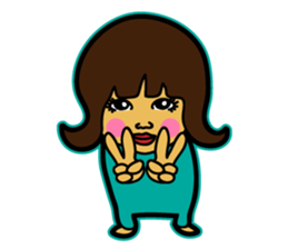 Children MAKO-chan sticker #5829181