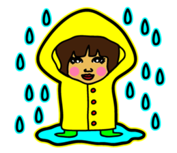 Children MAKO-chan sticker #5829193